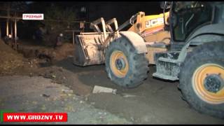В Грозном скоро появятся ливневые канализационные линии