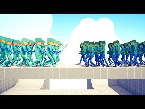 50v50 MINECRAFT TOURNAMENT - Totally Accurate Battle Simulator TABS