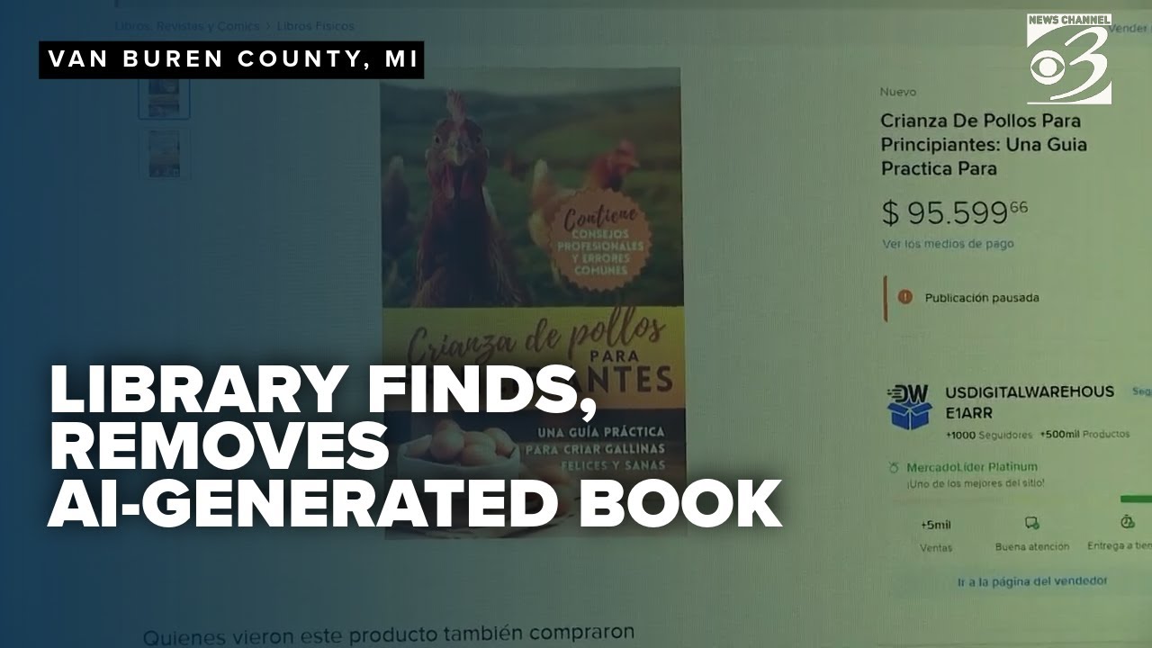 Van Buren County library discovers AI-generated book in online order