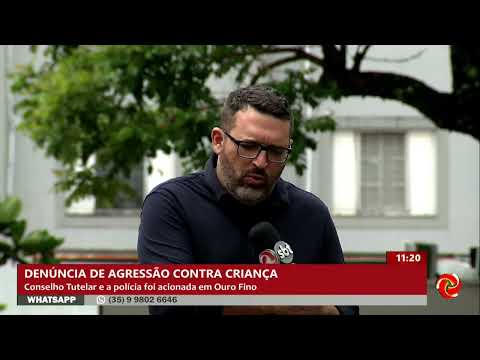 Denúncia de agressão contra criança mobiliza polícia e Conselho Tutelar em Ouro Fino