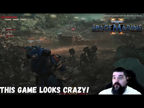 Warhammer 40,000 Space Marine 2 NEW Gameplay Reaction