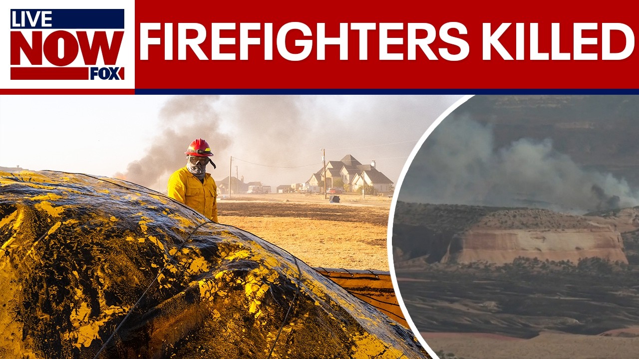 Three firefighters killed as wildfires burn along Colorado-Utah border