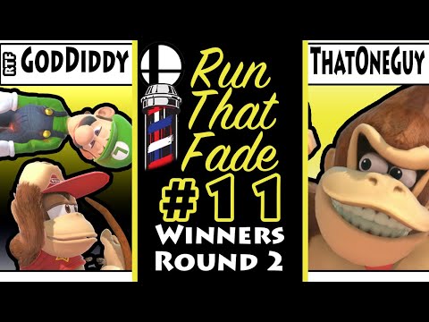 RunThatFade #11 Godiddy(Luigi/Diddy) Vs. ThatOneGuy(DK) Winners Round 2