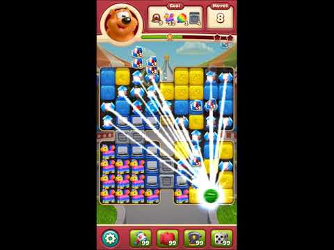 Toon Blast Level 3768 - NO BOOSTERS 🐻🐺🐱 | SKILLGAMING ✔️