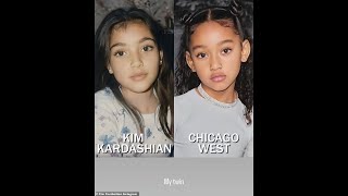 Kim Kardashian posts pic of daughter Chicago, 6, looking like her mini-me