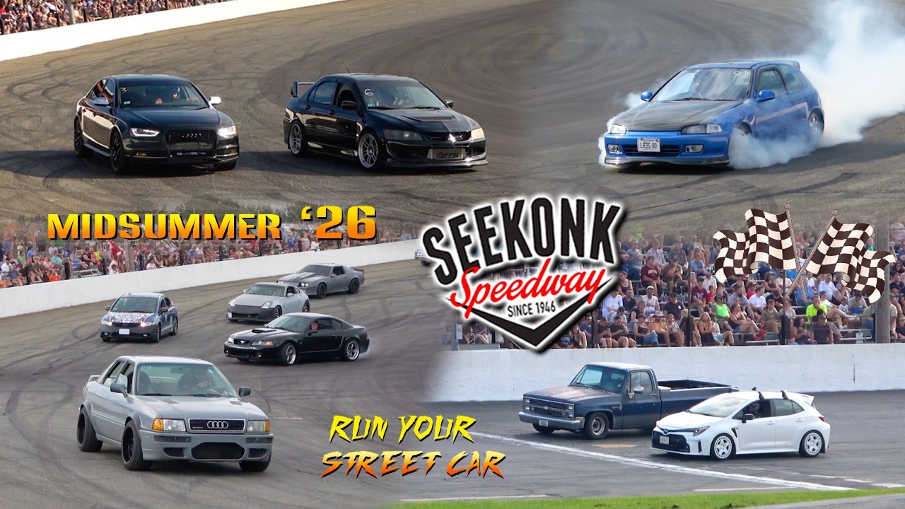 2026 Midsummer Thrill Show Spectator Drags at Seekonk Speedway