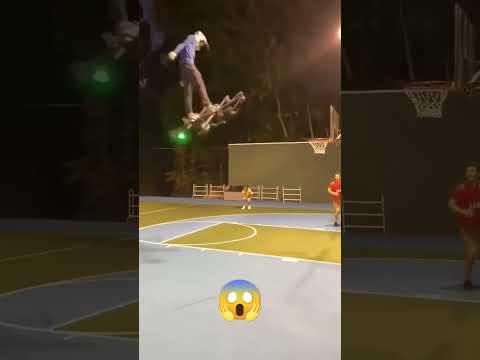 Droga próba rzucenia kosza.
