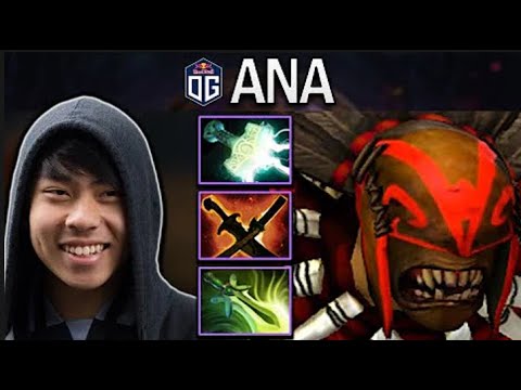 OG.ANA SMURF BLOODSEEKER WITH 27 KILLS - DOTA 2 7.30 GAMEPLAY