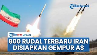 Iran Siapkan Gudang Senjata Terbaru! 800 Rudal Disiapkan Dipakai Gempur AS dalam Serangan Jilid II
