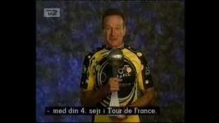 Tour de France 2003: Robin Williams tale til Lance Armstrong