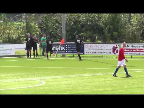 7 sept 2014 VV De Meern 2 - Hoofddorp s.v. 3 comp 2-1 Doelpunt Glenn, assist Mark