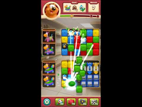 Toon Blast Level 3362 - NO BOOSTERS 🐻🐺🐱 | SKILLGAMING ✔️