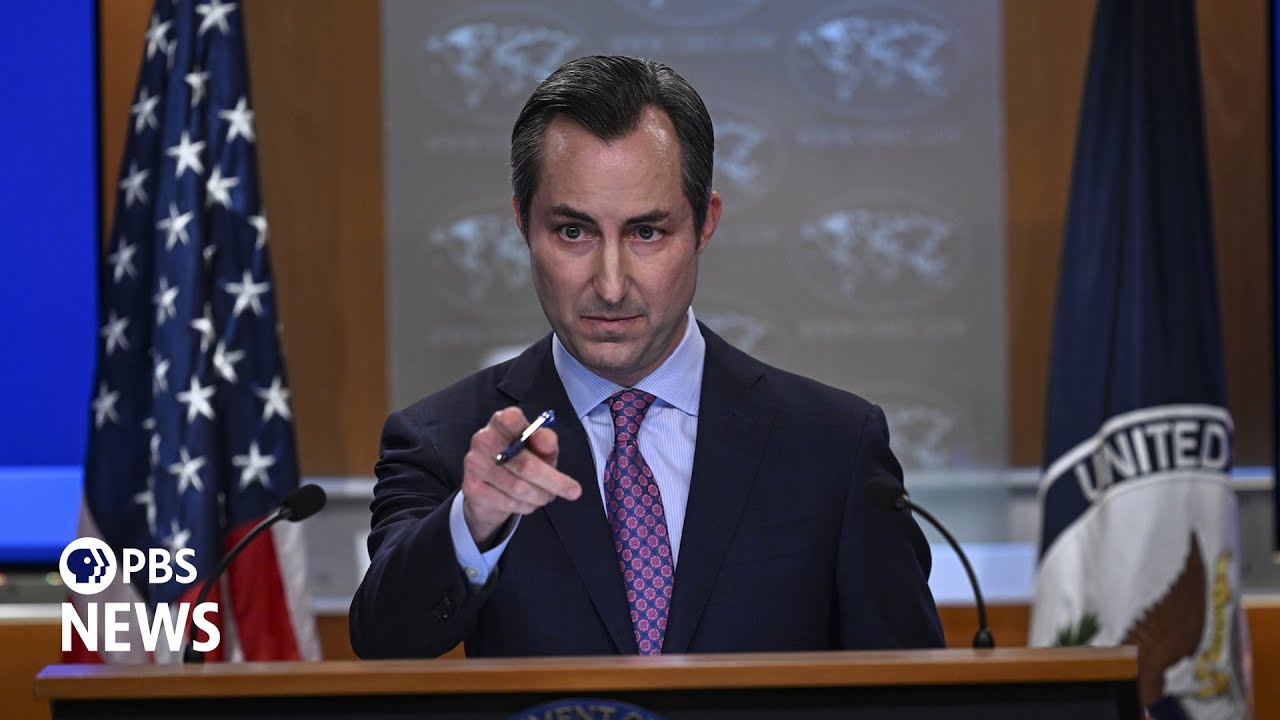 WATCH LIVE: State Department briefing may address Paraguayan sanctions, Mideast tensions