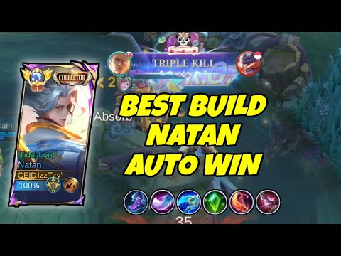 BEST BUILD NATAN TOP GLOBAL - NATAN TOP GLOBAL GAMEPLAY - GAMEPLAY NATAN TOP GLOBAL - NATAN MLBB