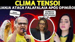🚨Janja se irrita com fala de Falafalaia e parte para o ataque!
