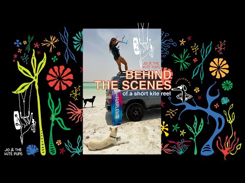 Come Behind The Scenes with Me & My Pups on a Kitesurfing Session