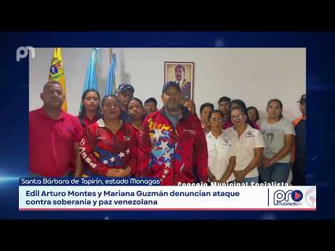 Concejales de Santa Bárbara de Tapirín repudian secuestro del presidente Nicolás Maduro