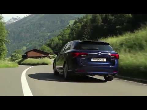 2015 Toyota Avensis Touring Sports Driving Video | AutoMotoTV Deutsch