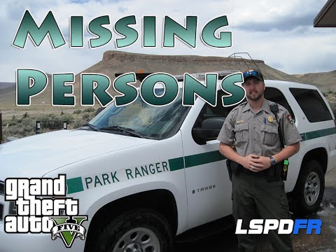 GTA 5 LSPDFR - Missing Persons  GPS Signal | Park Ranger | Bloopers