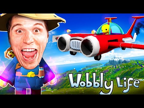 So bekommt man das fliegende Auto & Zauberer Outfit | Wobbly Life