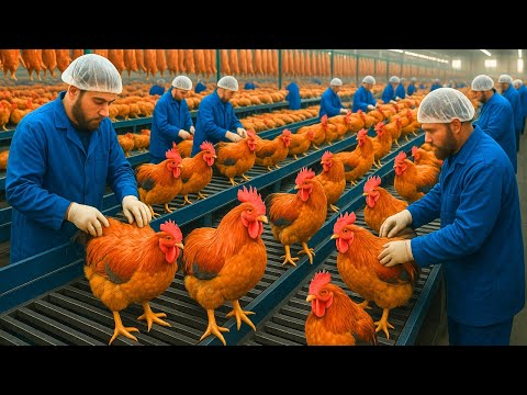 Inside the World’s Largest Ri Chicken Factory: Full Industrial Process From Egg to Global Export