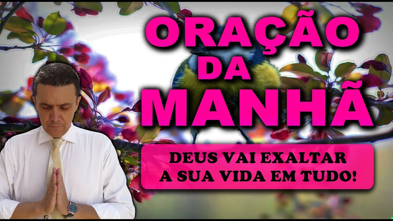 ((🔴)) ORAÇÃO DA MANHÃ DE HOJE: DEUS VAI EXALTAR A SUA VIDA EM TUDO! TERÇA-FEIRA 1 DE OUTUBRO