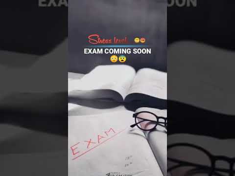 Exam  coming soon in 2021 ☝☝status video