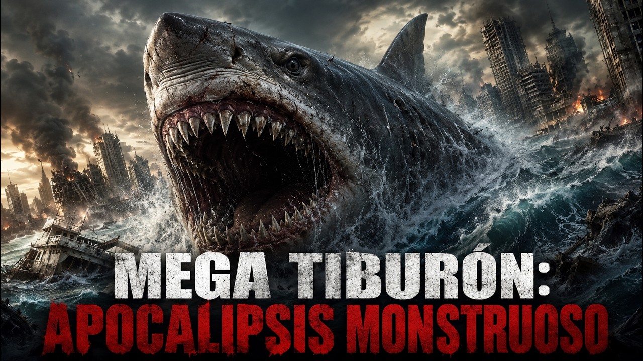 Mega Tiburón: Apocalipsis Monstruoso PELÍCULA COMPLETA | Películas de Monstruos Gigantes | LA Noche