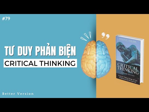 Do you understand CRITICAL THINKING yet? Book Critical Thinking | Better Version