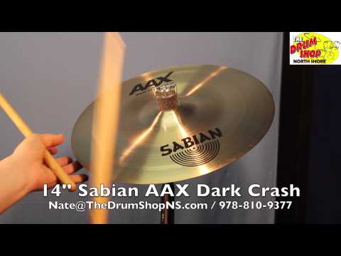 Sabian AAX Dark Crash 14'' - Used - The Drum Shop North Shore