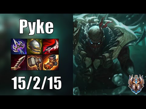 Pyke vs Karma SUPPORT - Patch 12.13 euw1 CHALLENGER