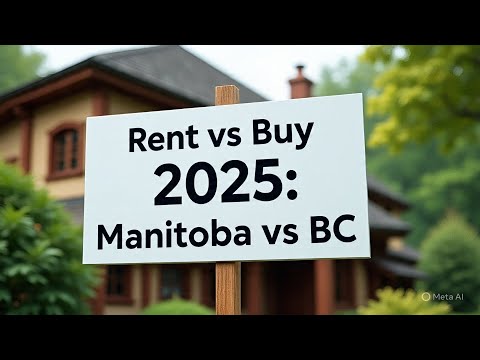 Should You Buy in Manitoba or Rent in BC? 2025 Housing Cost Showdown!
