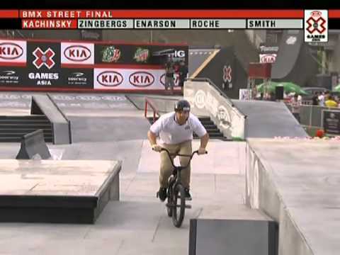X Games Asia 2011 - Brian Kachinsky BMX Street Silver Medal