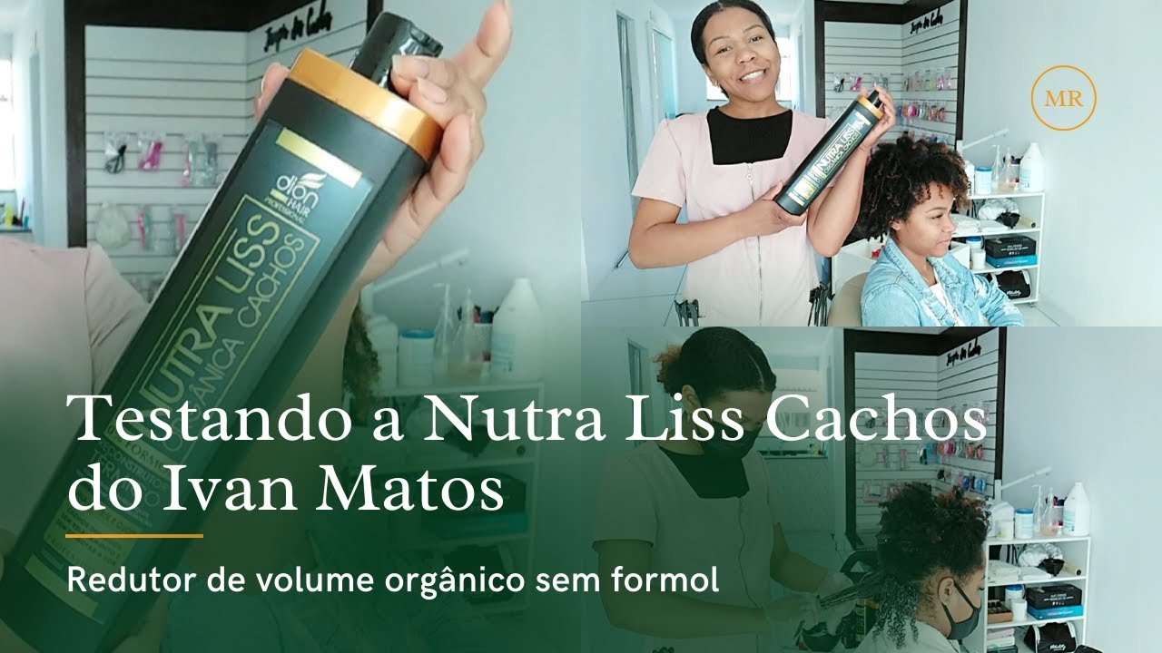 TESTANDO A NUTRA LISS CACHOS DO IVAN MATOS | Passo a passo da aplicação por Maiza Ribeiro