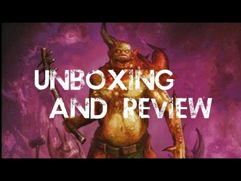 Death Guard Poxwalkers - Unboxing, Build and Review