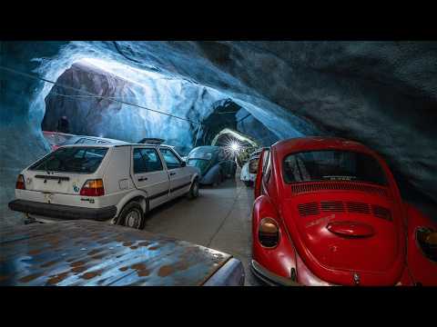 FOUND Hundreds Of Abandoned Cars Deep UNDERGROUND A Swiss Mine