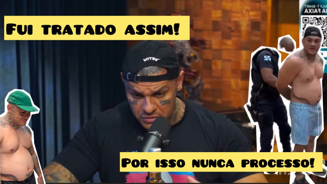 FOI ASSIM QUE FUI PRESO! Mas não processei NINGUÉM!