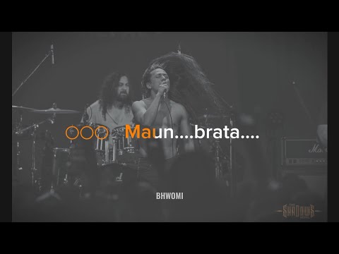 Karaoke Lyrics| Maunbrata by The Shadows Nepal| Swapnil Sharma | Amit Pradhan| Nepali Rock Song