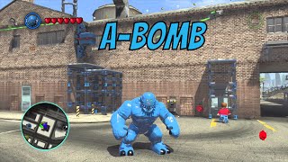 LEGO Marvel Superheroes - A Bomb and Rick Jones Gameplay