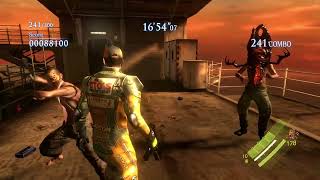 RESIDENT EVIL 6 MERCENARIES NO MERCY - PIERS COSTUME 1 FULL COMBO