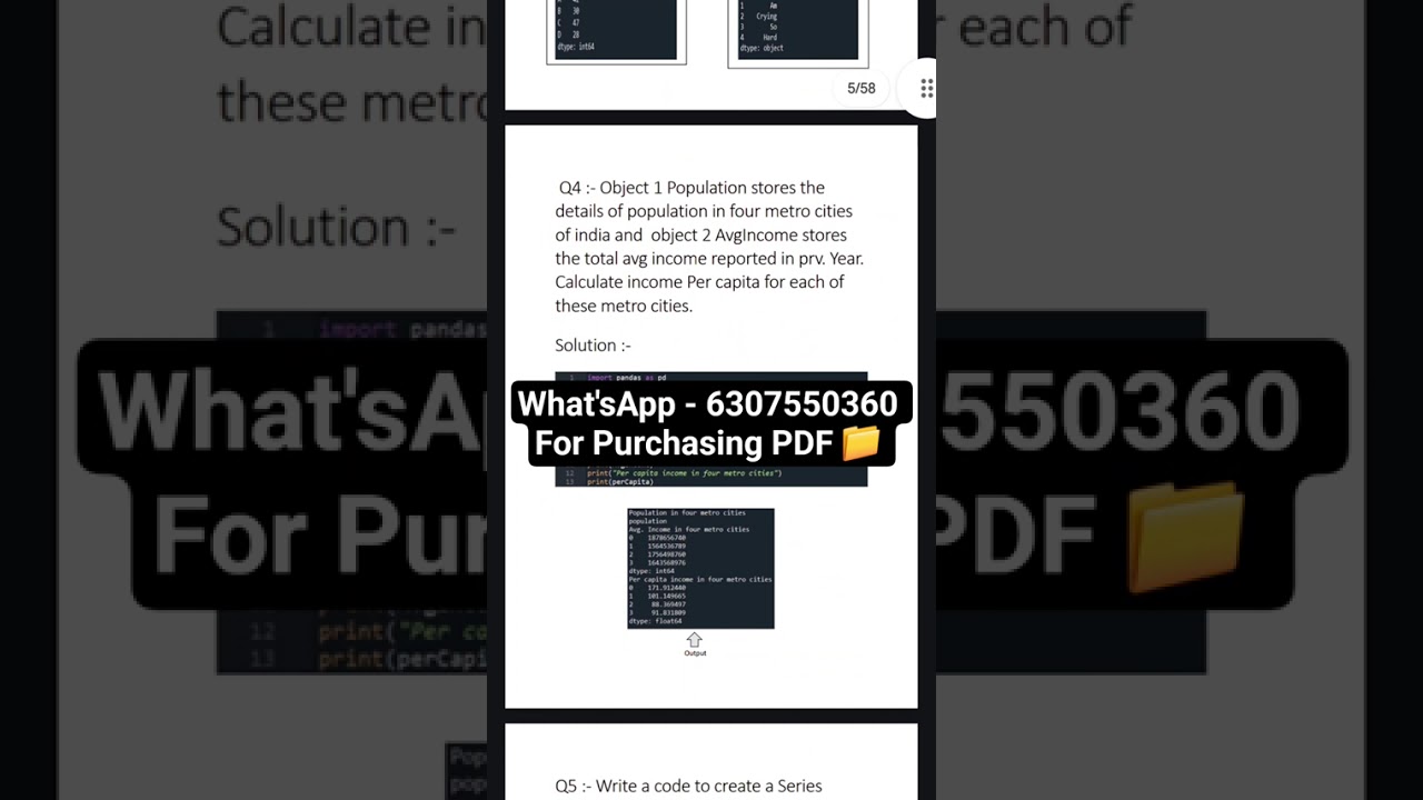 IP Practical File || CLASS 12th [2025-26] || WhatsApp-6307550360 For Purchasing PDF