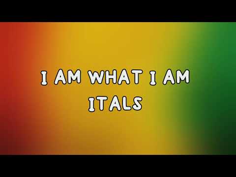 I AM WHAT I AM - ITALS (Lyrics Music Video)