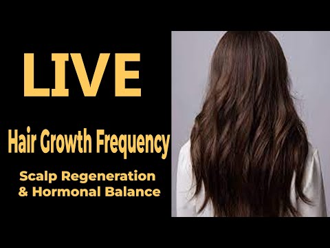 1.05 Hz Binaural Beats | Scalp Regeneration & Hormonal Balance While You Sleep | LIVE