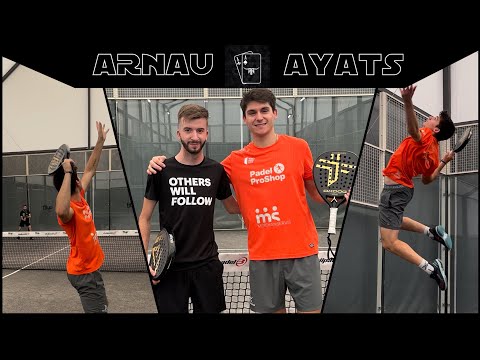 CHARLANDO Y PROBANDO PALAS CON ARNAU AYATS