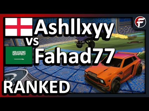 Ashllxyy vs Fahad77 | Ranked Rocket League 1v1 Review