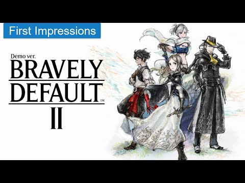 Bravely Default 2 Demo Version Gameplay and First Impressions