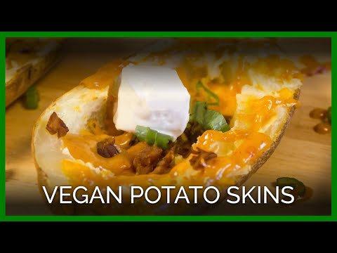 Delicious Vegan Potato Skins