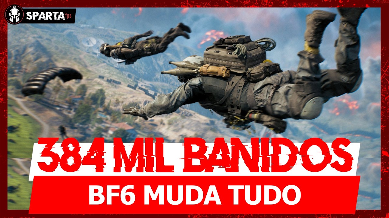 🔥 Battlefield 6 MUDA TUDO! Netcode, Solo Redsec e 384 MIL Cheaters BANIDOS