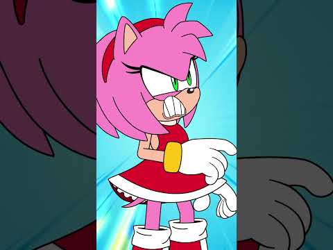 AMY ROSE AND THE FAKE SONIC THE HEDGEHOG