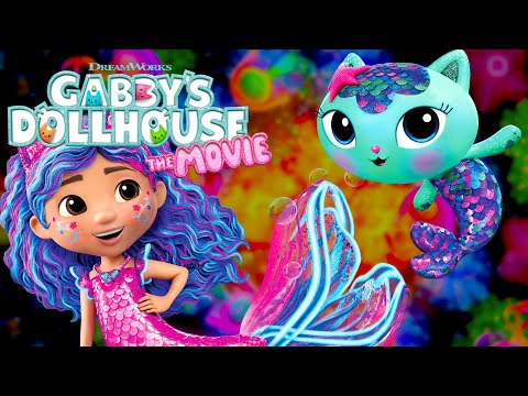 New MERMAID SONG 🌈🧜‍♀️ "Kaleidoscope" Official Scene from GABBY'S DOLLHOUSE THE MOVIE